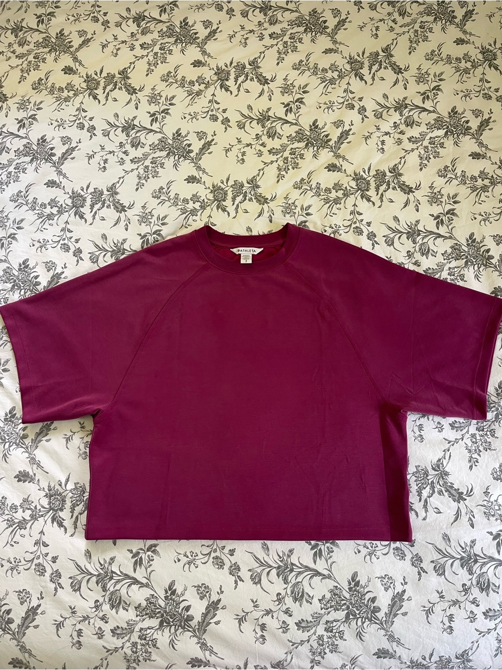 Athleta Seasoft Tee Wildberry View 3